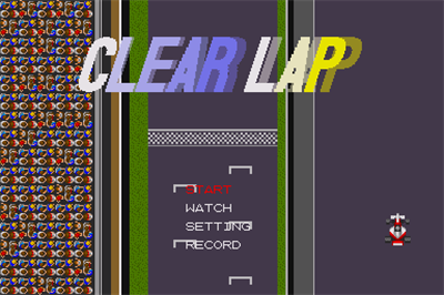 Clear Lap - Screenshot - Game Title Image