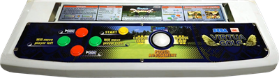 Virtua Golf - Arcade - Control Panel Image