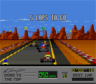 Al Unser Jr.'s Road to the Top - Screenshot - Gameplay Image