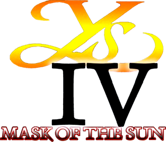 Ys IV: Mask of the Sun - Clear Logo Image
