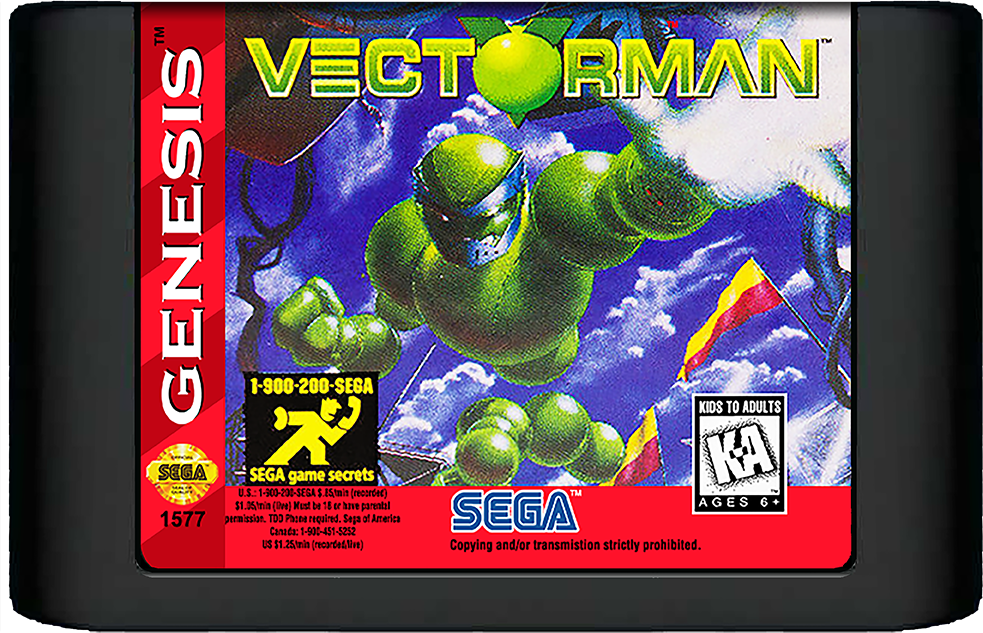 Сега картридж Вектормен. Вектормен 2 сега. Vectorman Sega Mega Drive обложка. Vectorman игра Sega.