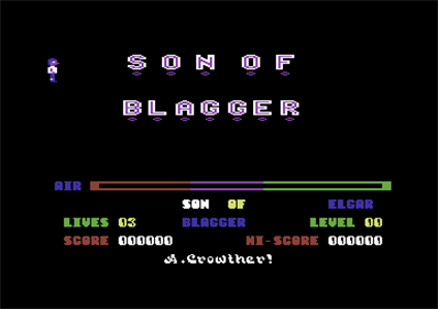 Son of Blagger - Screenshot - Game Title Image