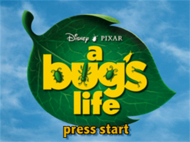 Disney-Pixar A Bug's Life - Screenshot - Game Title Image