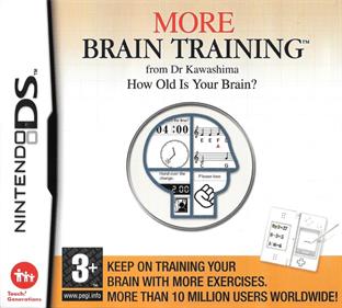 Brain Age 2: More Training in Minutes a Day! - Box - Front Image