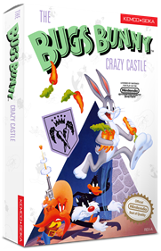 The Bugs Bunny Crazy Castle - Box - 3D Image