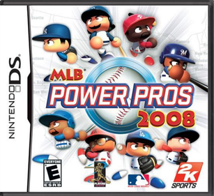 MLB Power Pros 2008 - Box - Front - Reconstructed Image