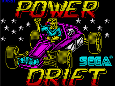 Power Drift  - Screenshot - Game Title Image