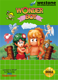 Wonder Boy - Fanart - Box - Front Image