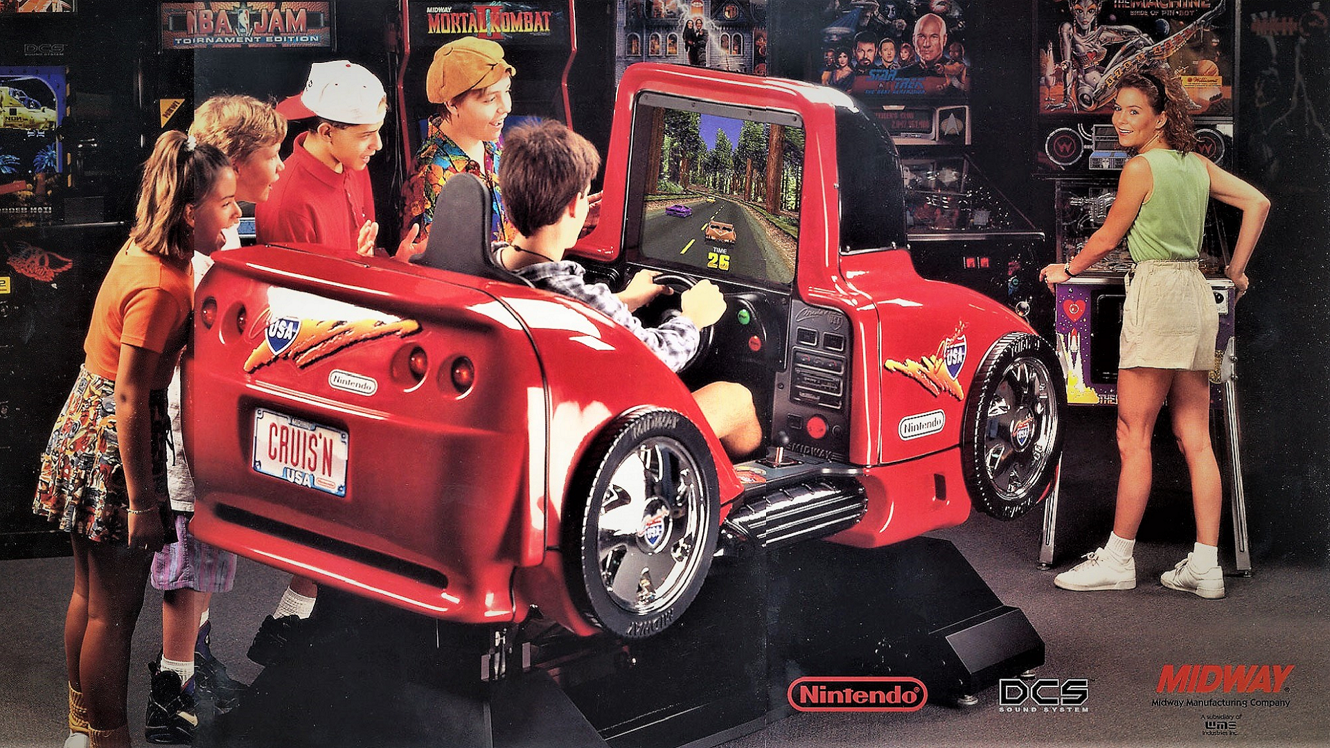 Cruis'n USA Arcade Driving Game