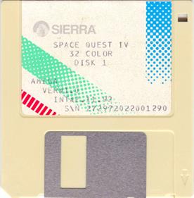 Space Quest IV: Roger Wilco and the Time Rippers - Disc Image