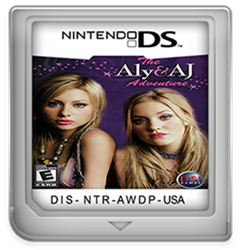 The Aly & AJ Adventure - Fanart - Cart - Front Image
