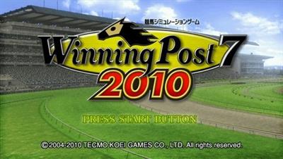 Winning Post 7 2010 - Screenshot - Game Title Image