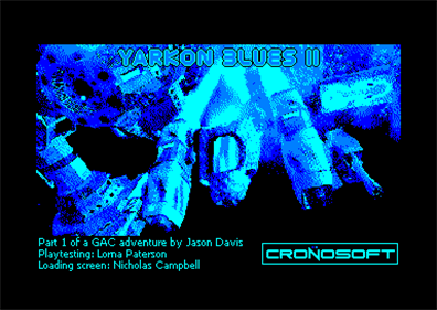 Yarkon Blues II: Space Station Zebra - Screenshot - Game Title Image