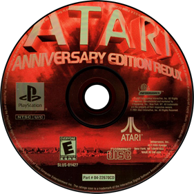 Atari Anniversary Edition Redux - Disc Image