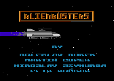 Alienbusters - Screenshot - Game Title Image