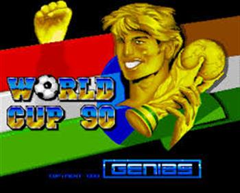 World Cup 90 - Screenshot - Game Title Image