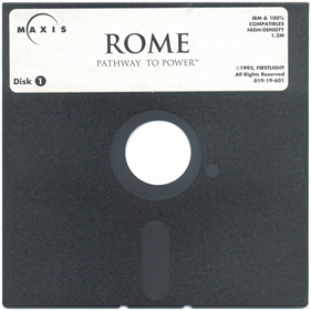 Rome: Pathway to Power - Disc Image