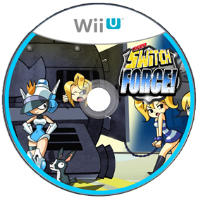 Mighty Switch Force! Hyper Drive Edition - Fanart - Disc Image