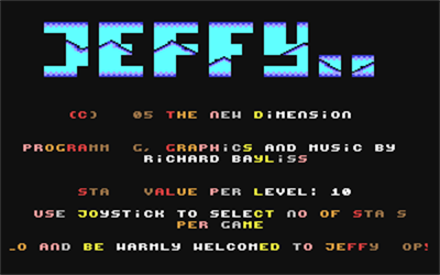 Jeffy - Screenshot - Game Title Image