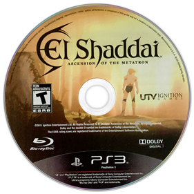 El Shaddai: Ascension of the Metatron - Disc Image