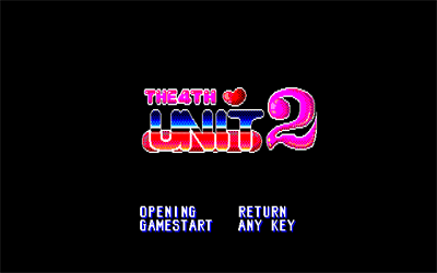 The 4th Unit 2 - Screenshot - Game Title Image