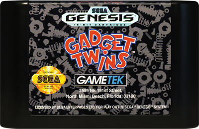 Gadget Twins - Cart - Front Image