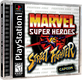 Marvel Super Heroes vs. Street Fighter - Box - 3D Image