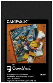 Cakewalk - Fanart - Cart - Front Image