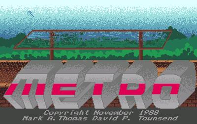 Metro - Screenshot - Game Title Image