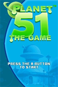 Planet 51 - Screenshot - Game Title Image