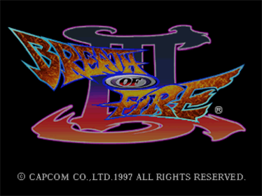 Breath of Fire III - Screenshot - Game Title Image