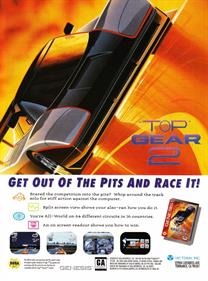 Top Gear 2 - Advertisement Flyer - Front Image