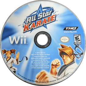 All Star Karate - Disc Image