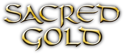 Sacred Gold - Clear Logo Image