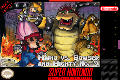 Mario vs. Bowser and Mighty No. 9 - Fanart - Box - Front Image