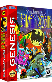 The Adventures of Batman & Robin - Box - 3D Image
