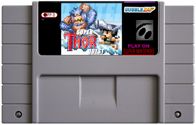 Super Thor Quest - Fanart - Cart - Front Image