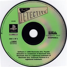 Psychic Detective - Disc Image