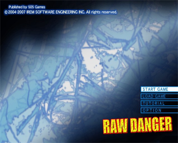 Raw Danger! - Screenshot - Game Title Image