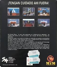 Hill Street Blues - Box - Back Image