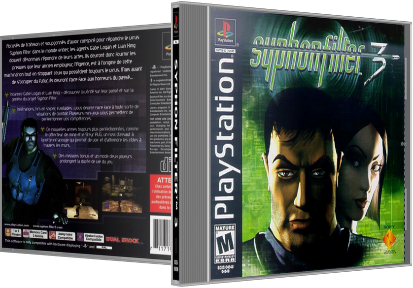 Syphon Filter 3 - Playstation 1 - Complete — Heroic Goods and Games