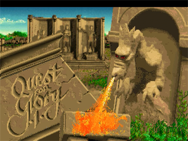Quest for Glory I: So You Want To Be A Hero (VGA Remake) - Screenshot - Game Title Image