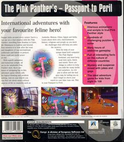 The Pink Panther: Passport to Peril - Box - Back Image
