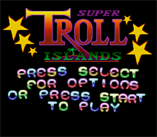 Super Troll Islands - Screenshot - Game Title Image