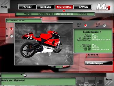 Moto Racer 3 - Screenshot - Game Select Image