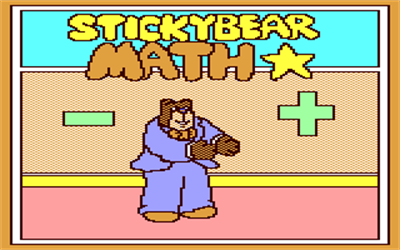 Stickybear Math - Screenshot - Game Title Image