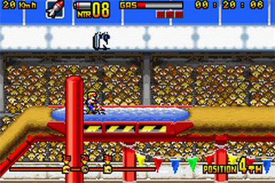 Motocross Maniacs Advance - Screenshot - Gameplay Image