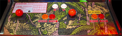 Contra - Arcade - Control Panel Image