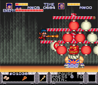 The Legend of the Mystical Ninja - Screenshot - Gameplay Image