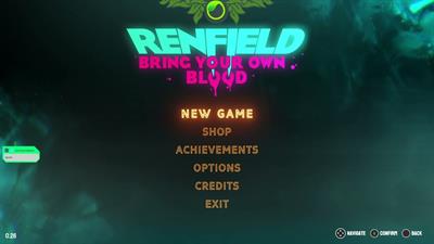 Renfield: Bring Your Own Blood - Screenshot - Game Title Image